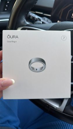 Oura Ring 4 -Size 7 Brushed Silver