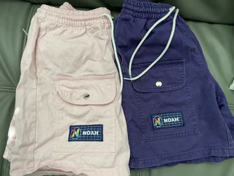 NOAH 7” mens Shorts Purple, Light Pink 