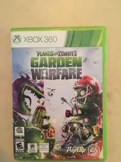 Xbox 360 plants vs zombies garden warfare