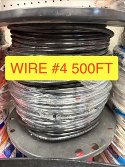 Wire #4 Each Roll