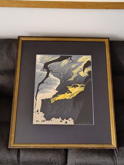 Eyvind Earle "Carmel Highlands"