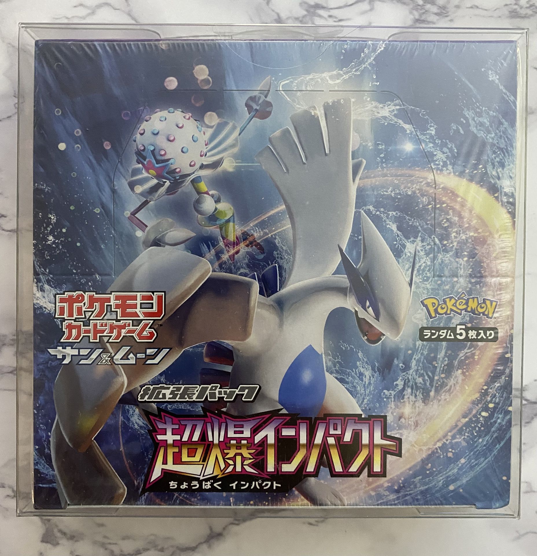 Pokemon Super Burst Impact 2019 Booster Box Japanese SEALED