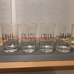 Set Of Four (4) Pint Glasses