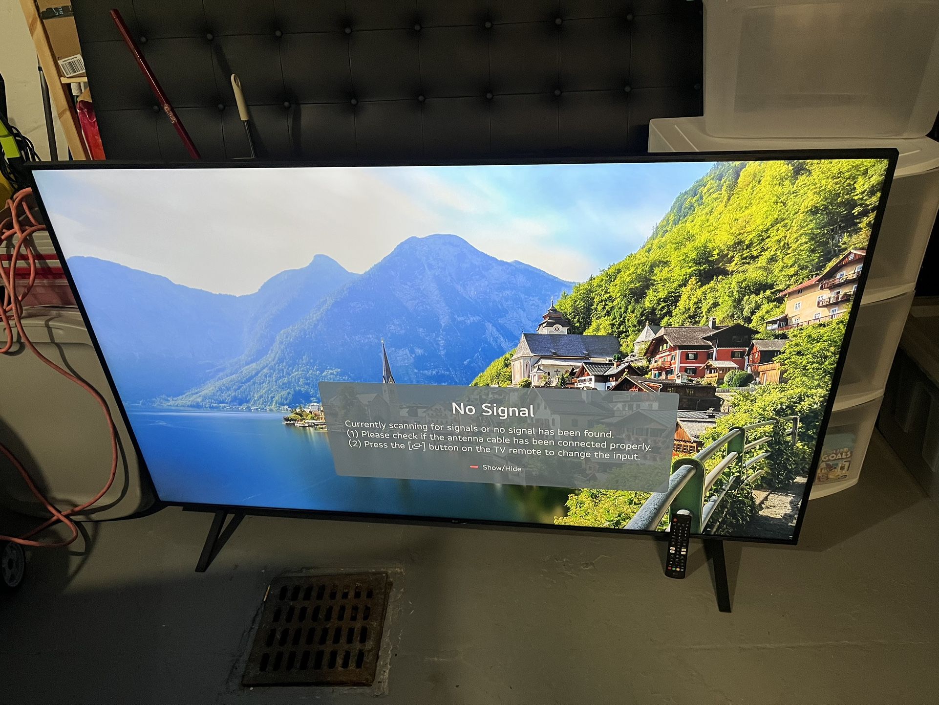 75 Inch LG Smart Tv With Remote