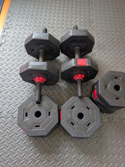 30 kg/66 lbs dumbbell set