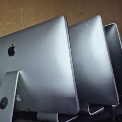 imac i mac computers . all working. just need hard drive or screen glas replacement 