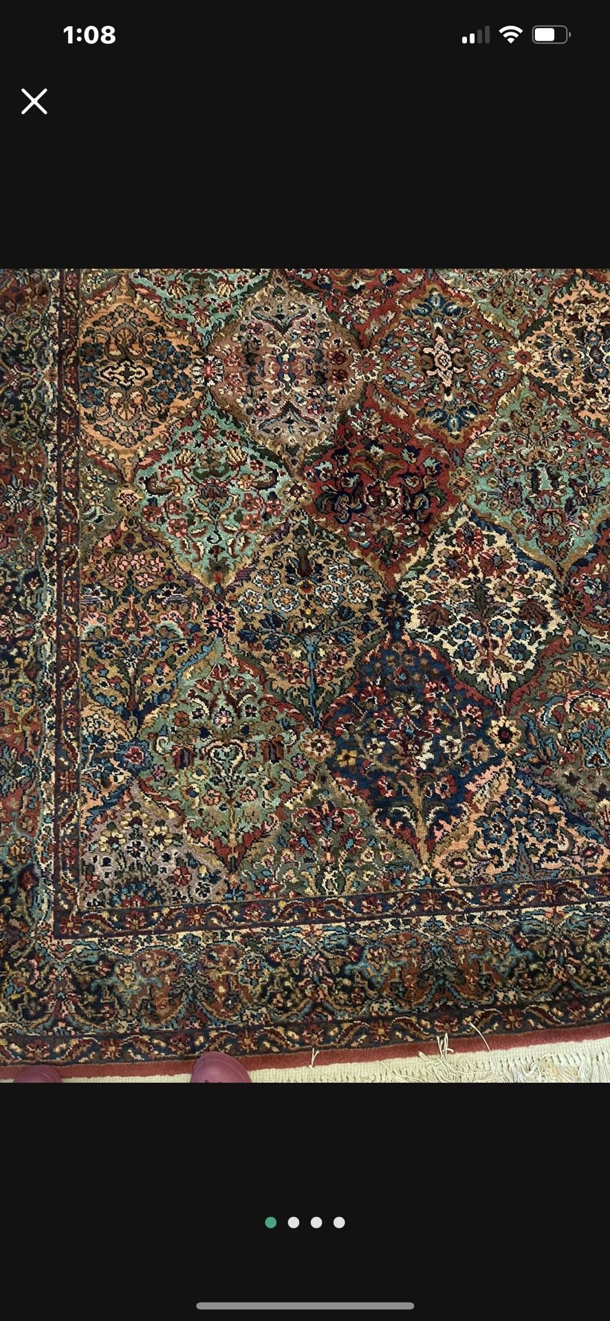 Vintage Karastan Rug 6 X9