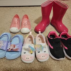 Toddler Girl Shoes- Size- 5/6, 6 and 7
