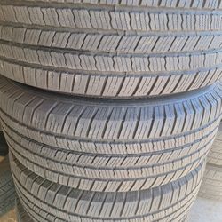 4 Tires Good Condition #265/70/17
