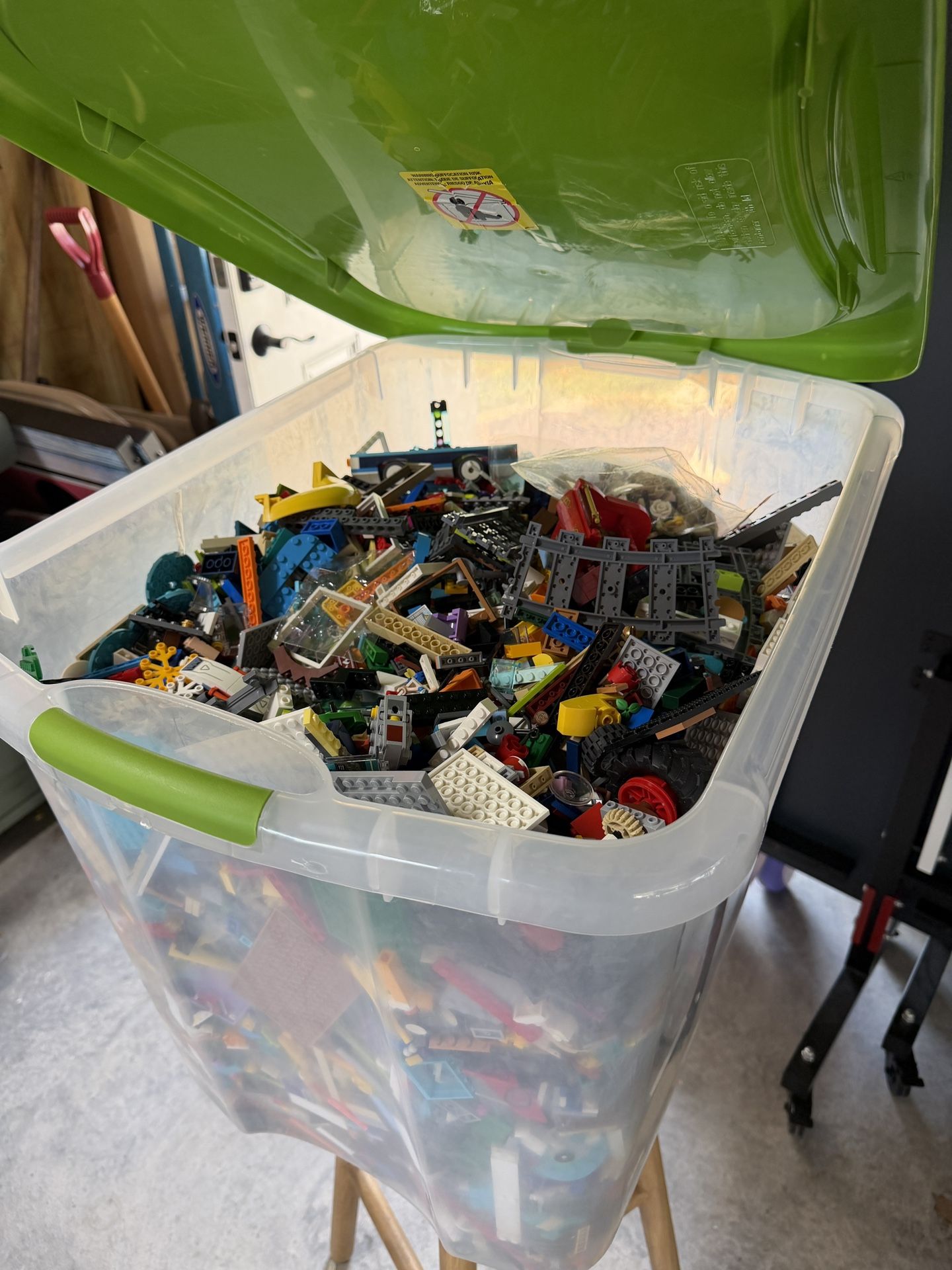 HUGE Bin Of Legos
