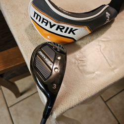 LIKE NEW!" CALLAWAY MAVRIK GOLF CLUB 3 HYBRID 