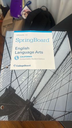 SpringBoard English Language Arts
