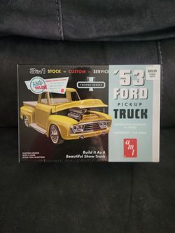 unopened AMT model 53 Ford pickup truck retro deluxe mib