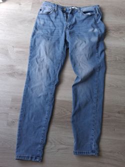 kancan skinny jeans light wash stretch womens size 11 29 style kc11214lgh