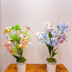 2 Artificial beautiful flower plant ,  $20