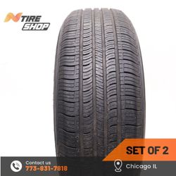 Set of 2 Used  8.5/32  Whitewall  225/70R15  100T  Nexen  N'Priz AH5