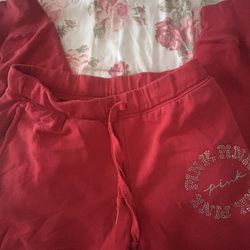 PINK joggers Bling