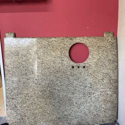 Granite Bathroom Vanity Top w/ Sink Cutout