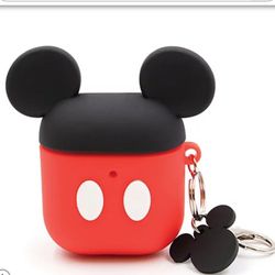 Disney Mickey Mouse True Wireless Earbuds Case Cover New