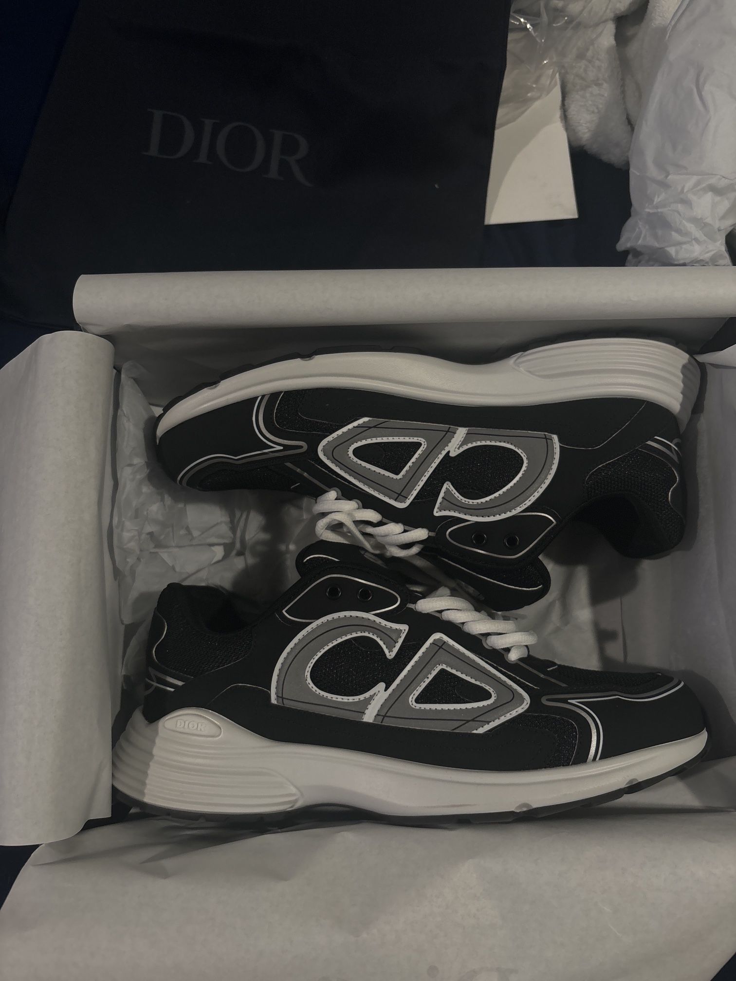 Dior B30 Black And white