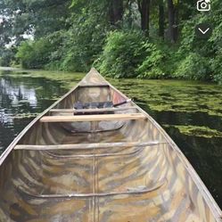 16 Ft Duck/goose Wide Bottom Canoe
