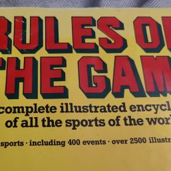 RULES OF THE GAME FOR ALL SPORTS. $5 *