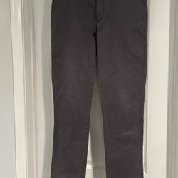 Men's Classic Fit Flat Front Chino Pants 