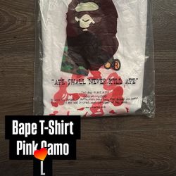 Bape T-Shirt Authentic Large