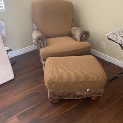Chair Recliner W Ottoman