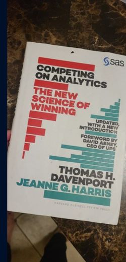 Competing on Analytics: The New Science of Winning; With a New Introduction (Updated, with a New Introduction: The New Science of Winning)
$12
Thomas 