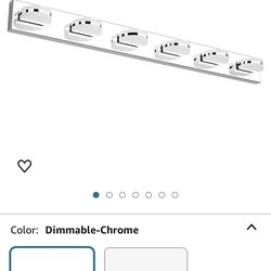 6 LED Dimmable Bathroom Vanity Lighting Fixture