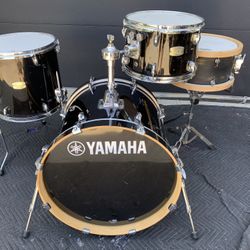 Yamaha Stage Custom 4pc Drum Set 20-14-12-13” Bop Kit 