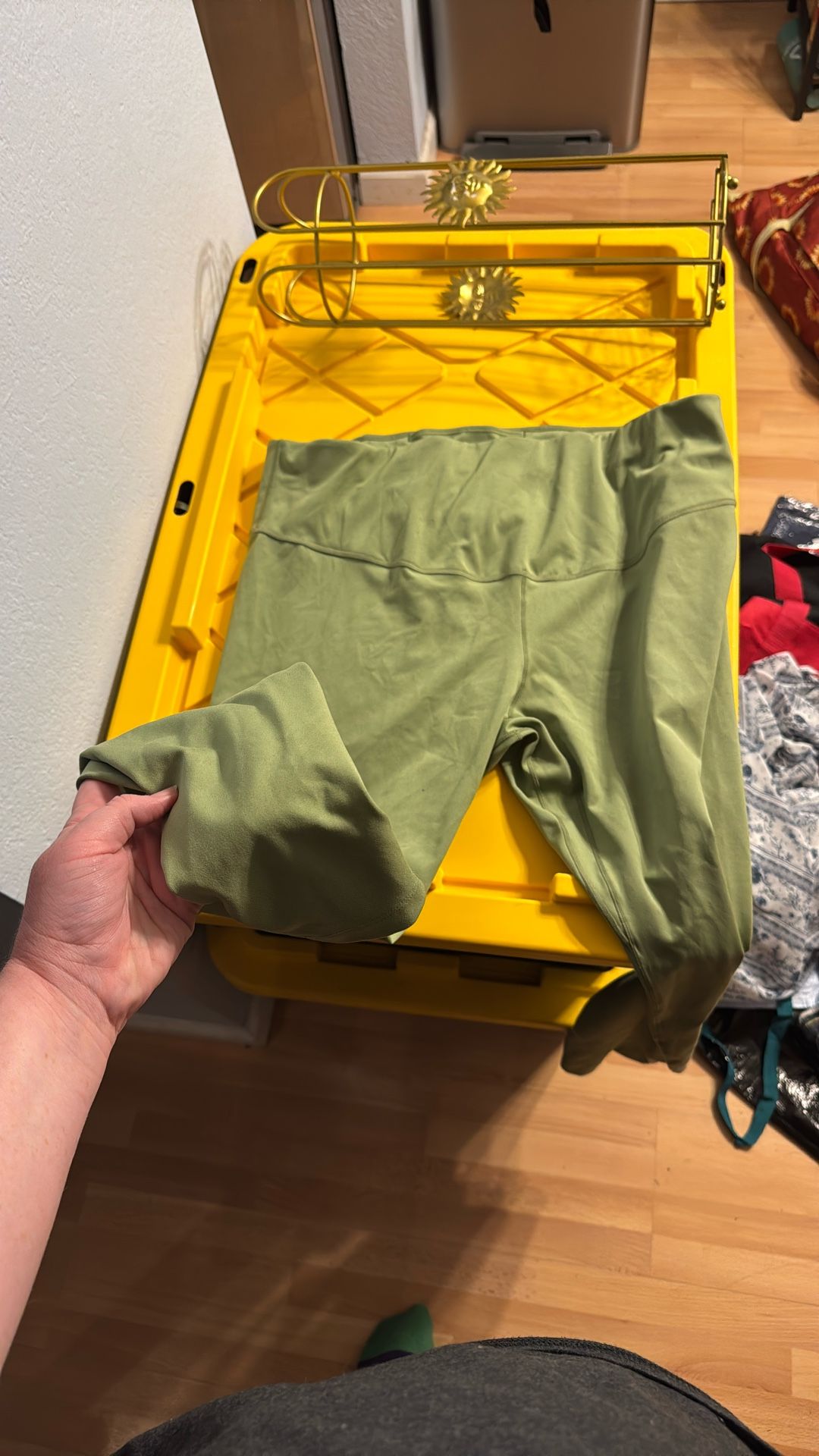 Green Nike Plus Size Leggings 