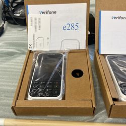 Verifone e285 Lot Of Two
