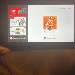 Nintendo Switch With Dock