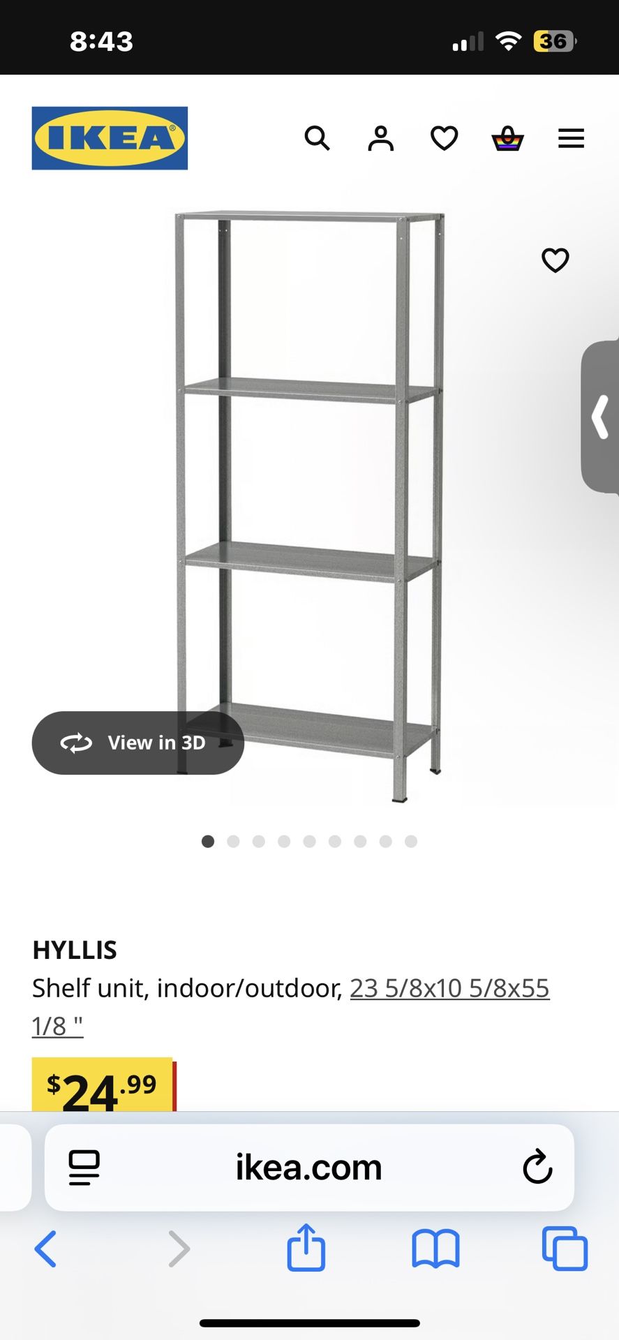 Shelves