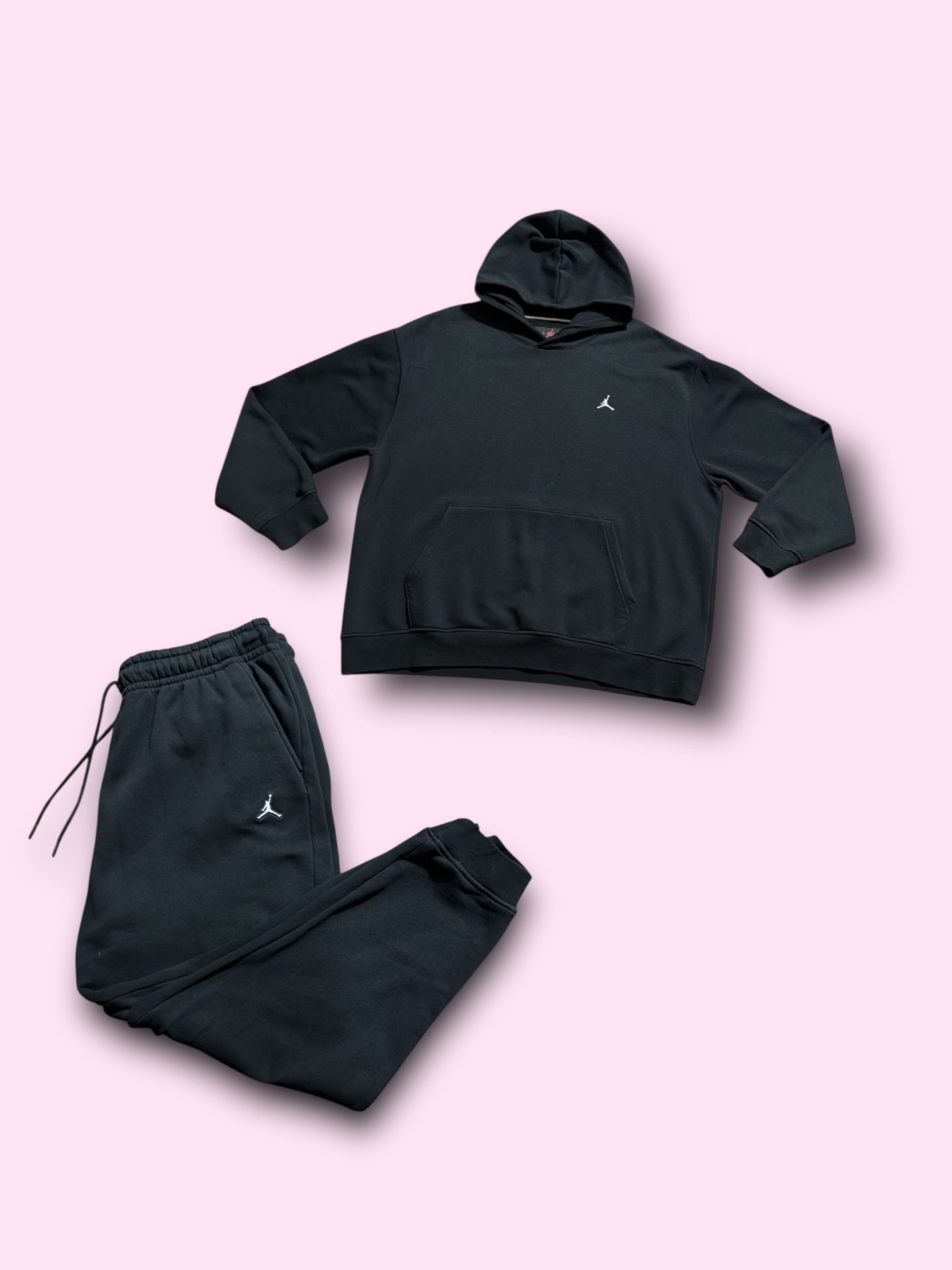 Air Jordan embroidered jump man club fleece sweatsuit