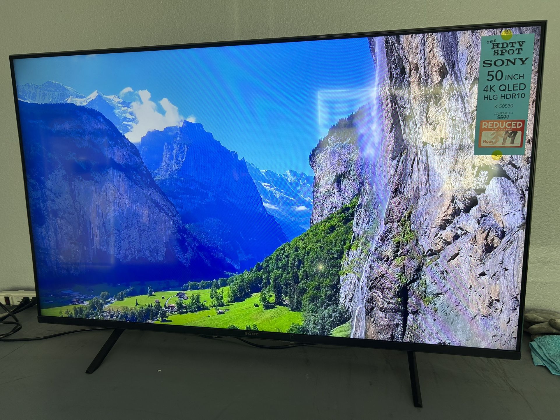 Sony 50-Inch Class 4K Ultra HD BRAVIA 3 LED Smart TV with Google TV, Dolby Vision HDR, and Exclusive Features for PlayStation®5 (K-50S30),