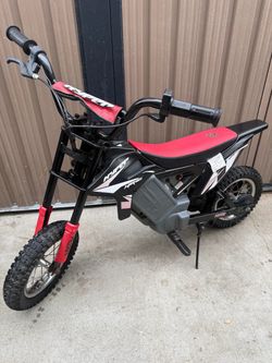 Used Hyper HPR350 Dirt Bike 24 Volt Electric Motorcycle for Kids