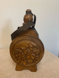 Wooden flask