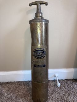 Vintage General QuickAid Fire Guard Extinguisher.