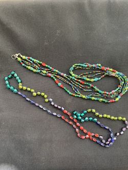 Two fashion necklaces