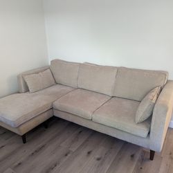 Couch with Lounge