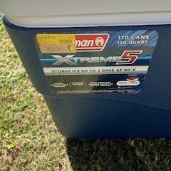 Coleman 120 Qt Cooler- New, never Used