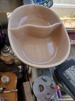 Antique  Bauer Serving Dish