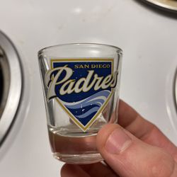 San Diego Panders Shot- Glass