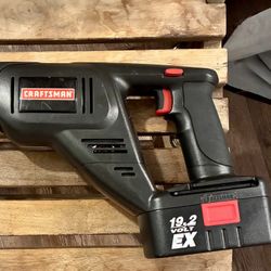 Craftsman 19.2 Volt C3 cordless reciprocating saw