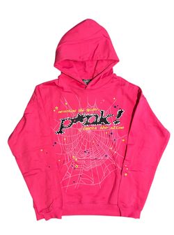 Sp5der Pink P*nk Hoodie
