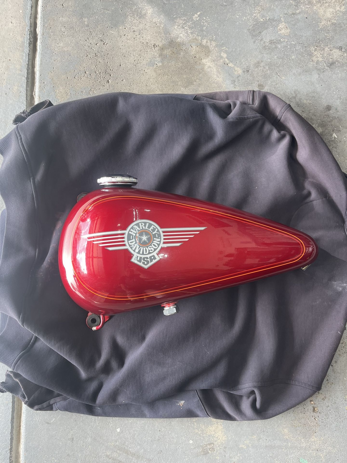 84-99 Harley Davidson Soft tail  Left Side Fuel Tank 