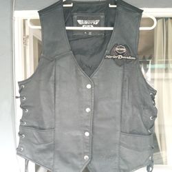Harley Davidson Leather Vest